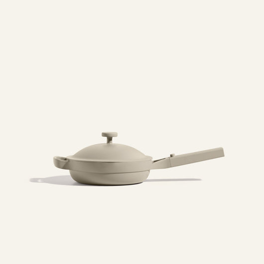 Beige Mini non toxic ceramic nonstick always pan