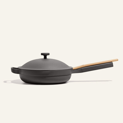Black non toxic ceramic nonstick always pan