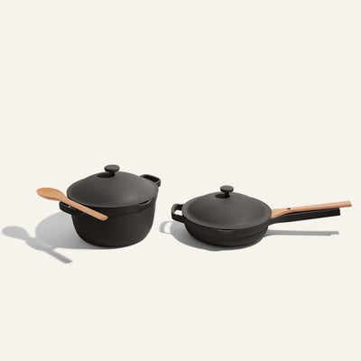 Black Perfect Pot and non toxic ceramic nonstick always pan