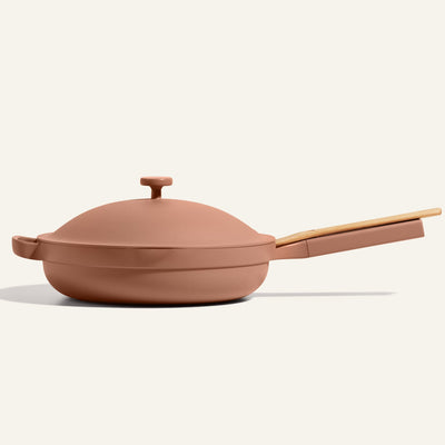 Pink Large non toxic ceramic nonstick always pan