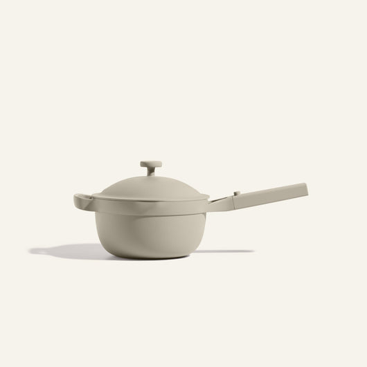Beige Mini perfect pot non toxic nonstick dutch oven