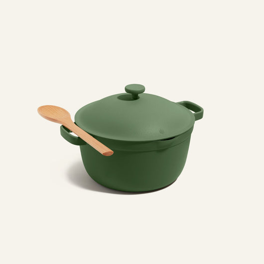 Green perfect pot non toxic nonstick dutch oven