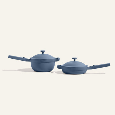 blue mini perfect pot and mini non toxic ceramic nonstick always pan