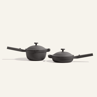 black mini perfect pot and mini non toxic ceramic nonstick always pan