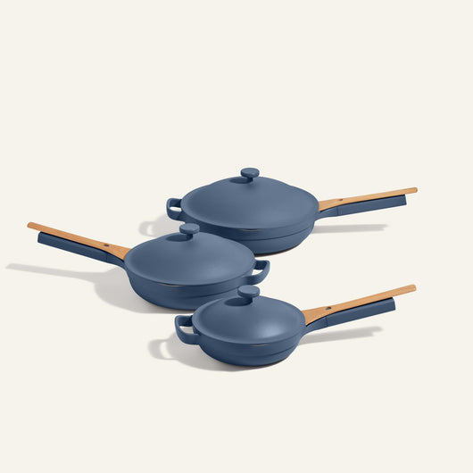 blue non toxic ceramic nonstick always pan mini non toxic ceramic nonstick always pan large non toxic ceramic nonstick always pan bundle