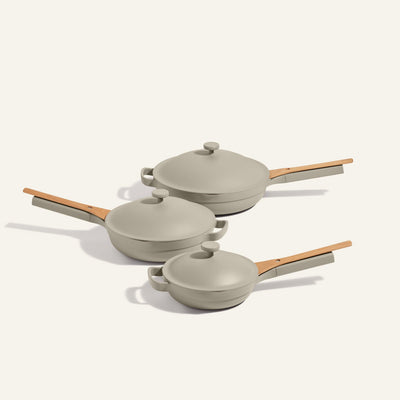 beige non toxic ceramic nonstick always pan mini non toxic ceramic nonstick always pan large non toxic ceramic nonstick always pan bundle