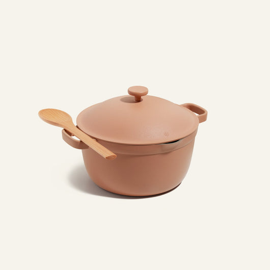 Pink perfect pot non toxic nonstick dutch oven